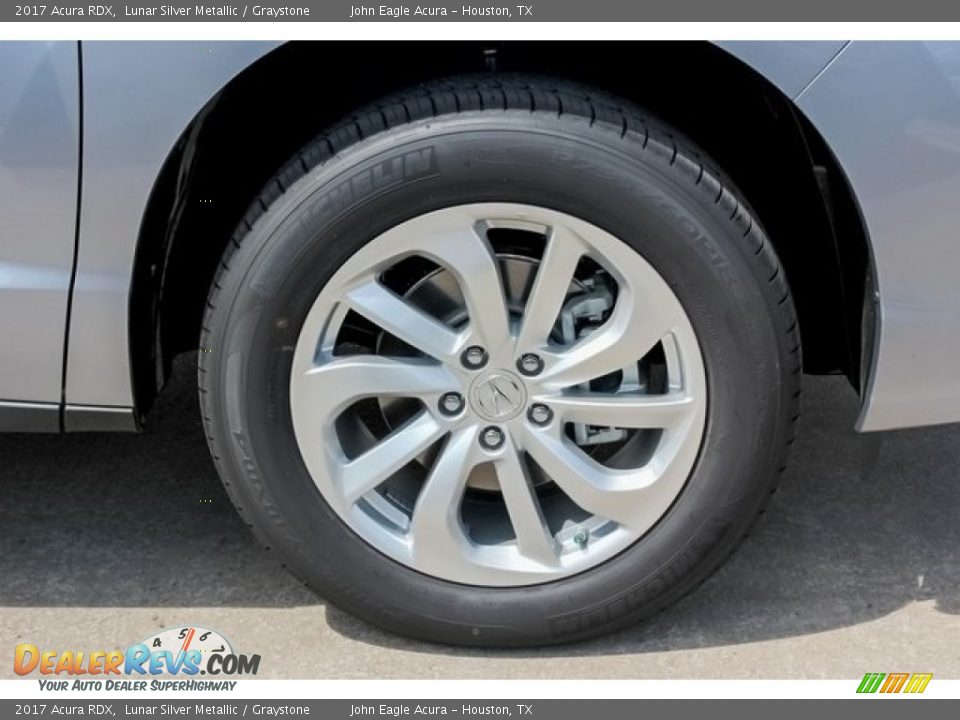 2017 Acura RDX Lunar Silver Metallic / Graystone Photo #13