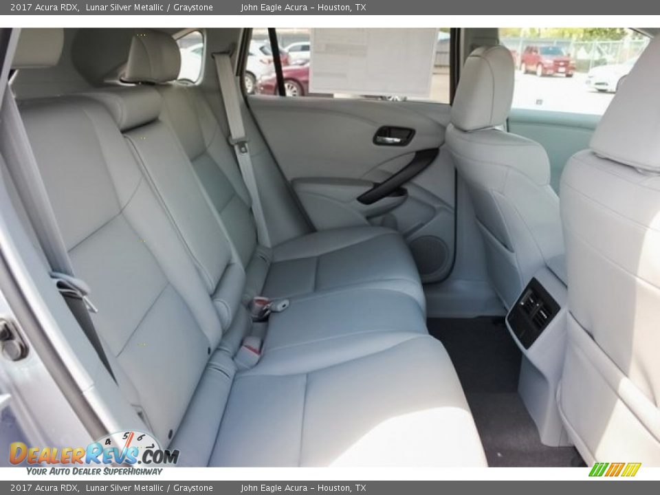2017 Acura RDX Lunar Silver Metallic / Graystone Photo #22