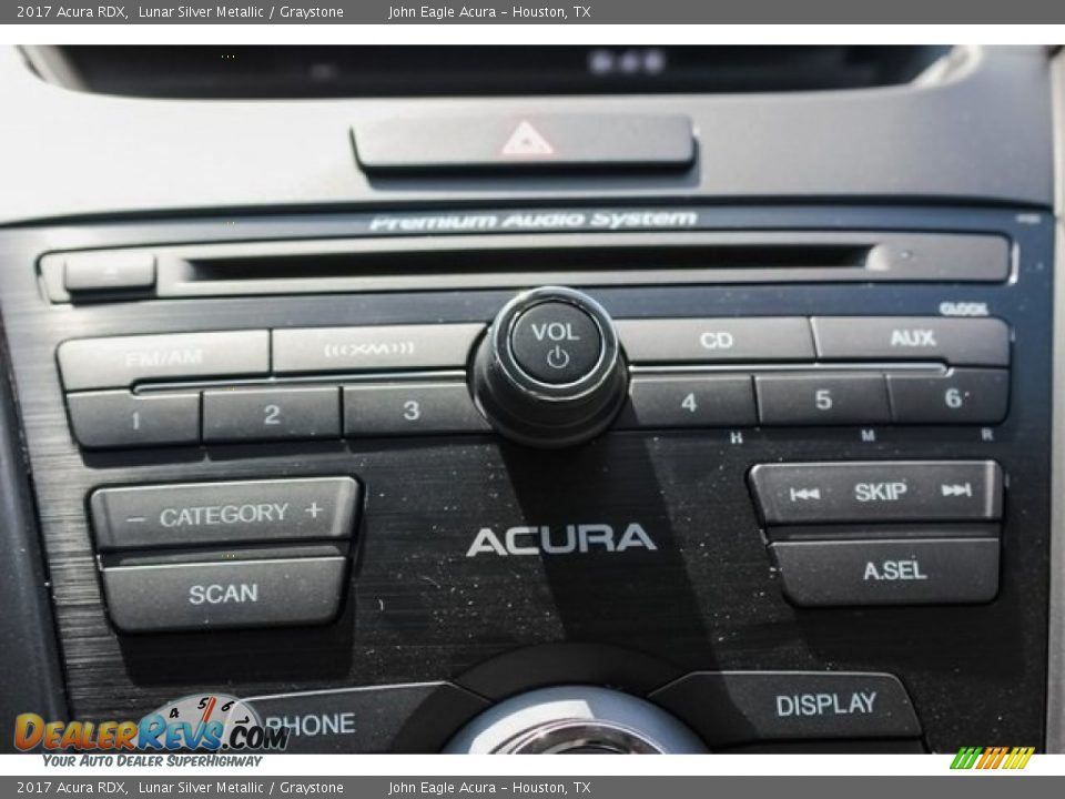 2017 Acura RDX Lunar Silver Metallic / Graystone Photo #31