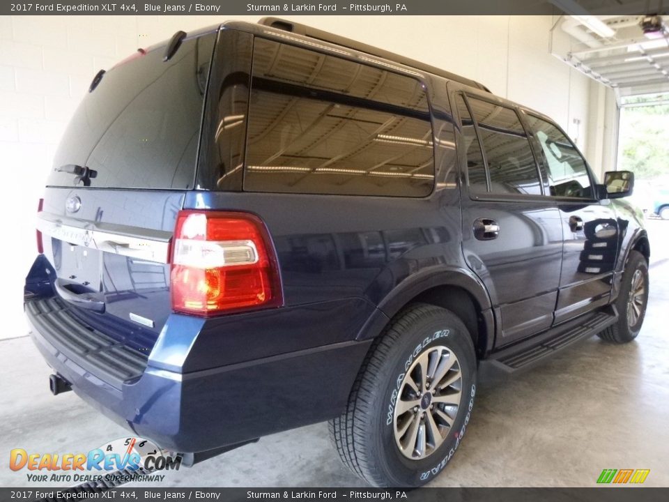 2017 Ford Expedition XLT 4x4 Blue Jeans / Ebony Photo #2
