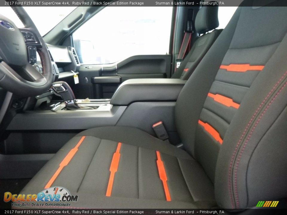 2017 Ford F150 XLT SuperCrew 4x4 Ruby Red / Black Special Edition Package Photo #6