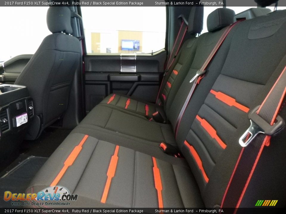 2017 Ford F150 XLT SuperCrew 4x4 Ruby Red / Black Special Edition Package Photo #7