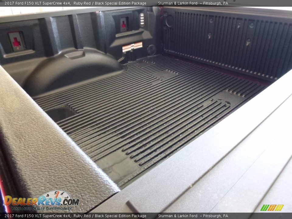 2017 Ford F150 XLT SuperCrew 4x4 Ruby Red / Black Special Edition Package Photo #8