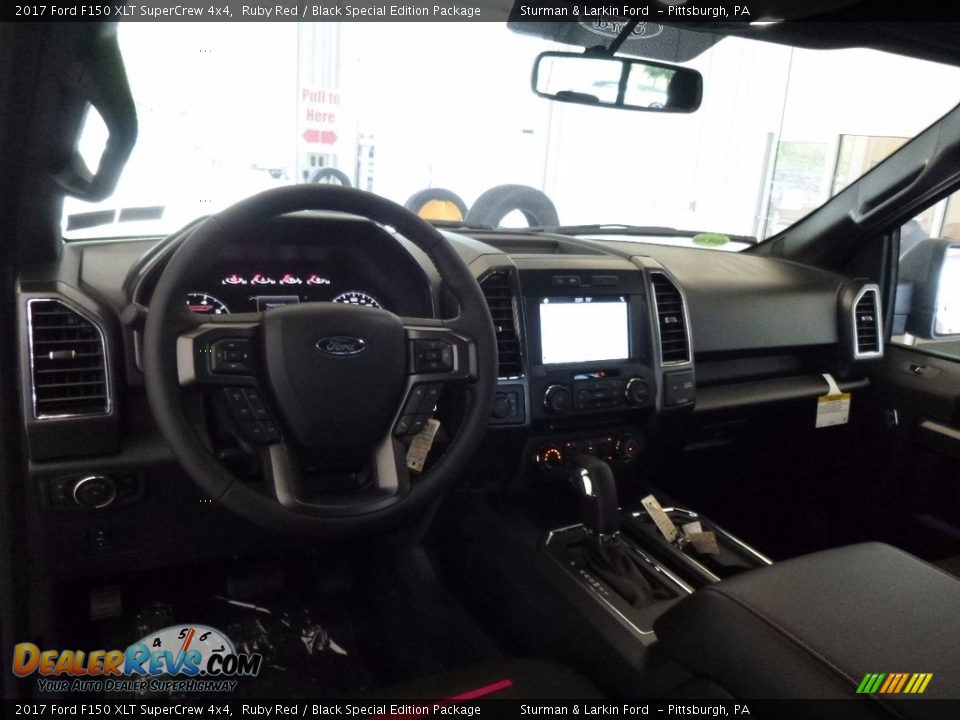 2017 Ford F150 XLT SuperCrew 4x4 Ruby Red / Black Special Edition Package Photo #9