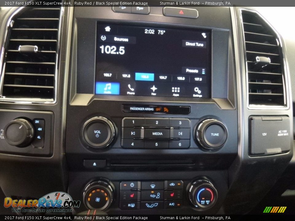 2017 Ford F150 XLT SuperCrew 4x4 Ruby Red / Black Special Edition Package Photo #15