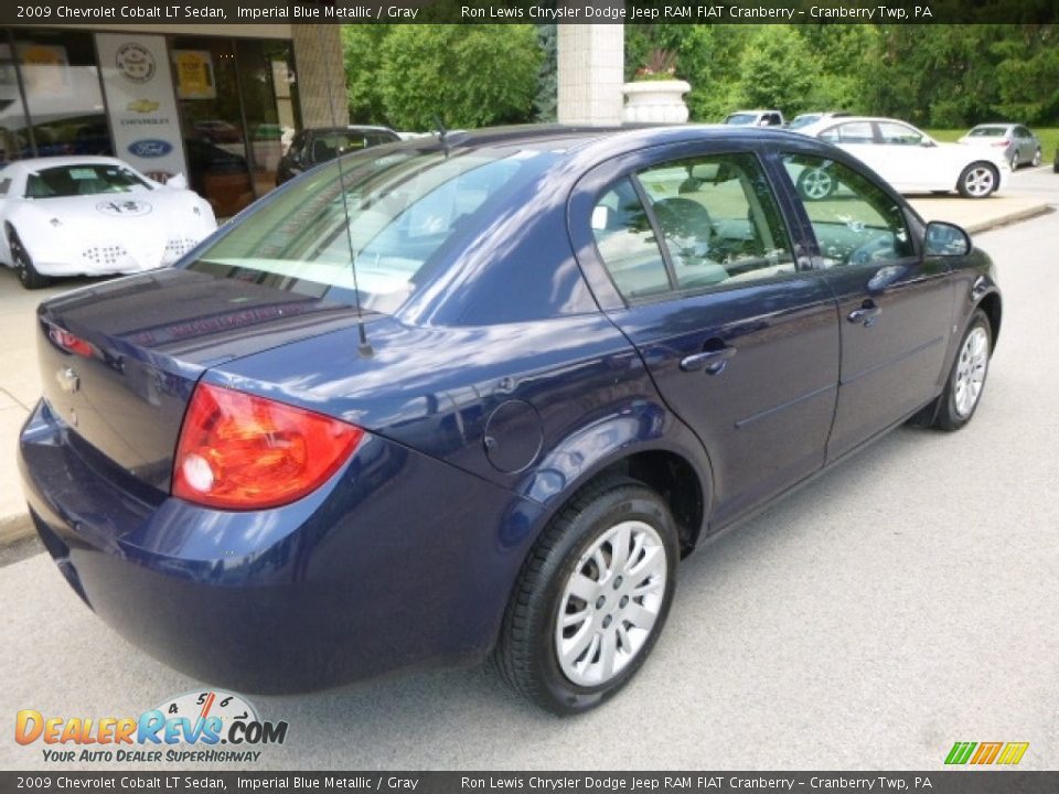 2009 Chevrolet Cobalt LT Sedan Imperial Blue Metallic / Gray Photo #2