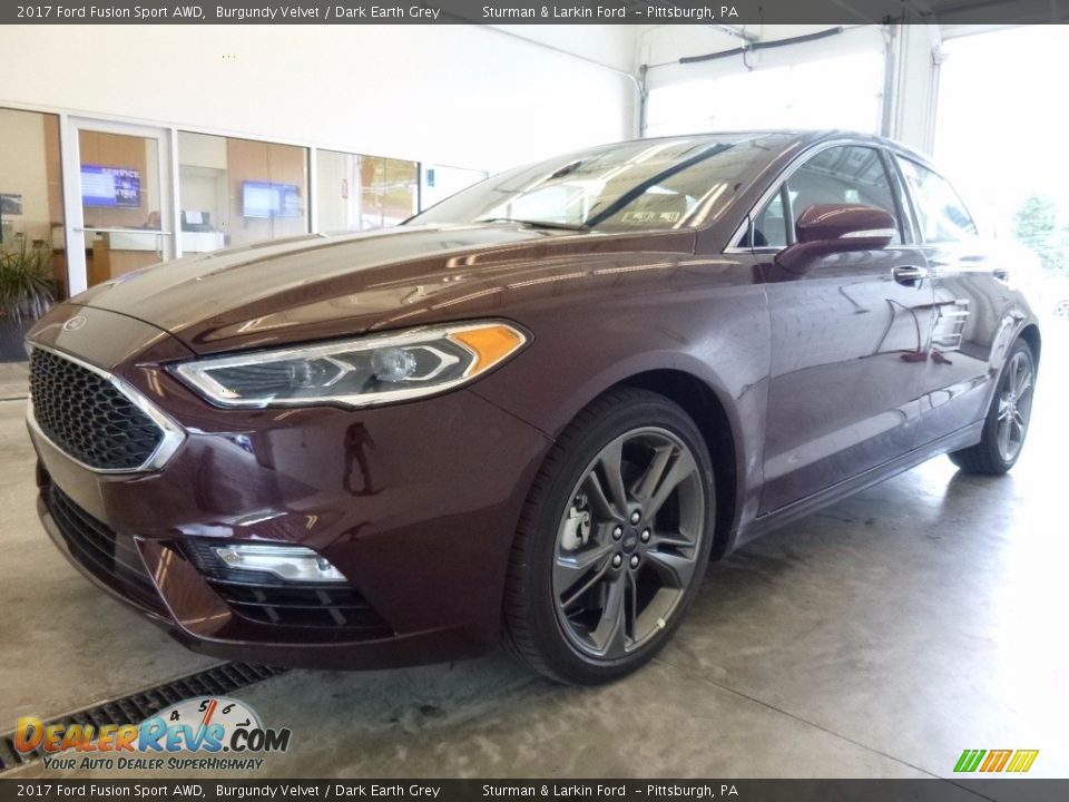 Front 3/4 View of 2017 Ford Fusion Sport AWD Photo #5