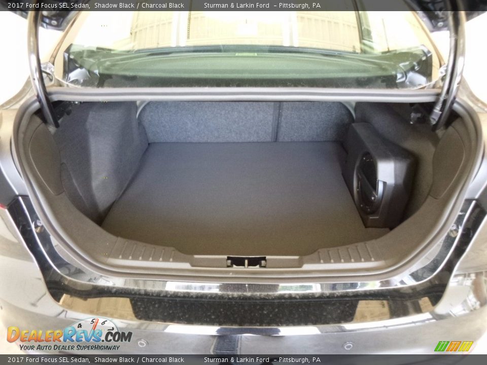 2017 Ford Focus SEL Sedan Shadow Black / Charcoal Black Photo #3