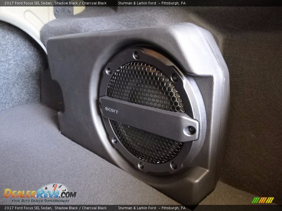 2017 Ford Focus SEL Sedan Shadow Black / Charcoal Black Photo #4