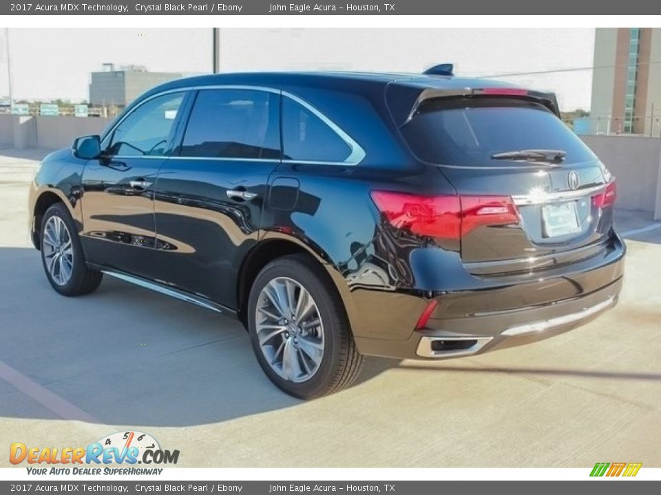 2017 Acura MDX Technology Crystal Black Pearl / Ebony Photo #5