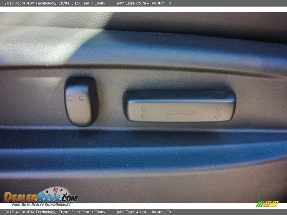 2017 Acura MDX Technology Crystal Black Pearl / Ebony Photo #28