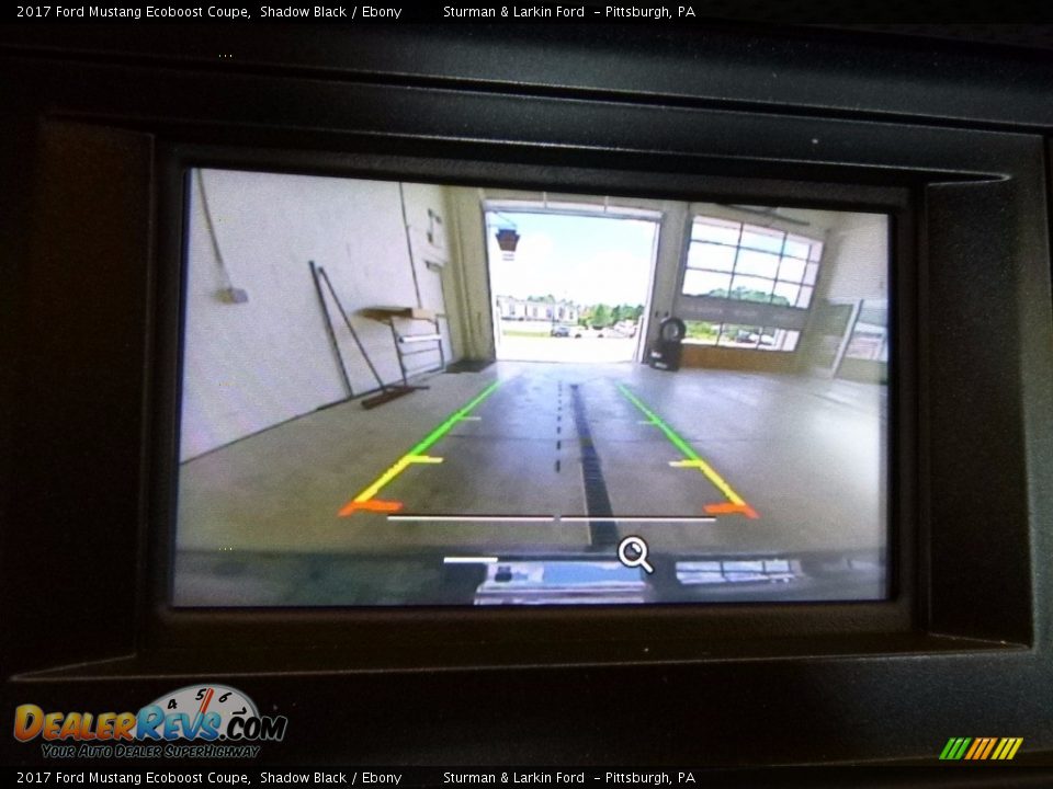 2017 Ford Mustang Ecoboost Coupe Shadow Black / Ebony Photo #14