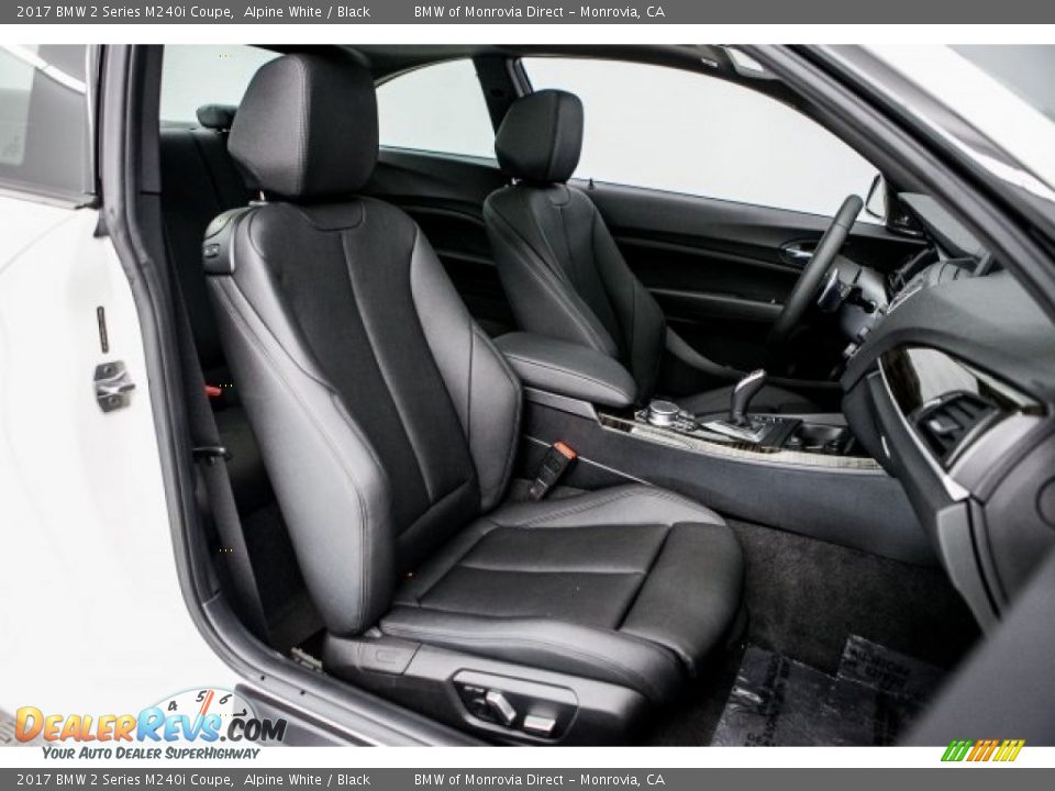 2017 BMW 2 Series M240i Coupe Alpine White / Black Photo #2