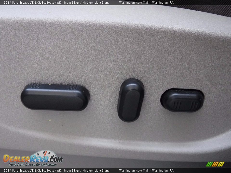 2014 Ford Escape SE 2.0L EcoBoost 4WD Ingot Silver / Medium Light Stone Photo #15