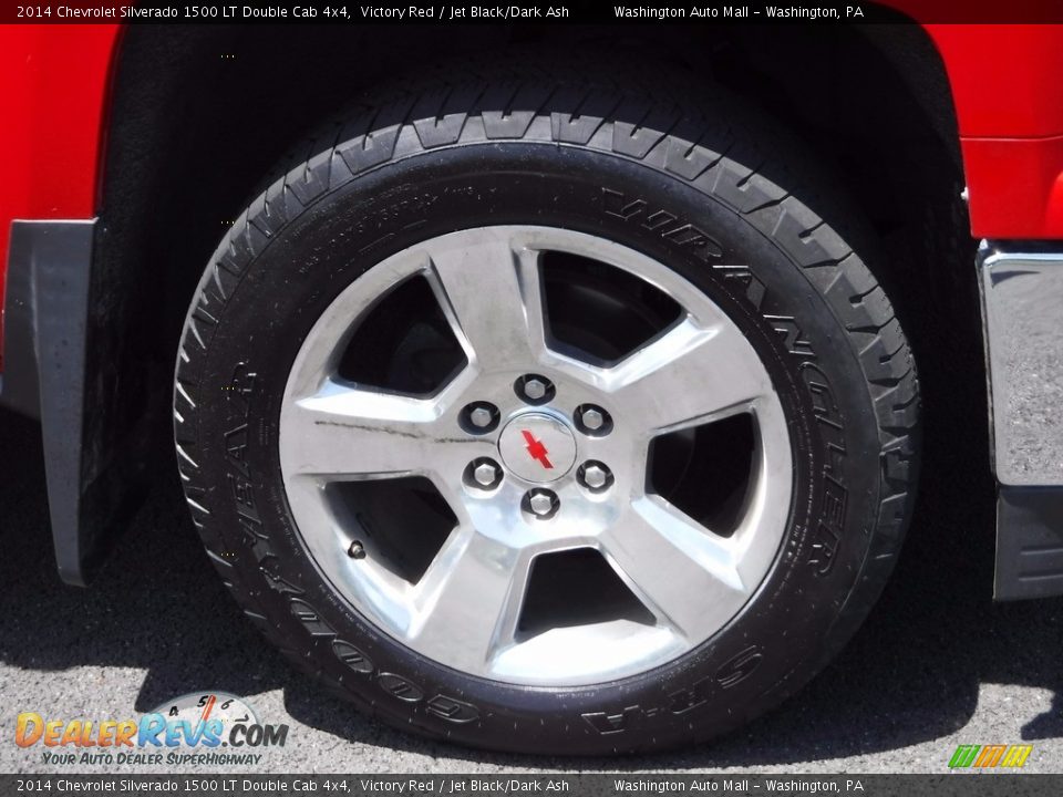 2014 Chevrolet Silverado 1500 LT Double Cab 4x4 Victory Red / Jet Black/Dark Ash Photo #3
