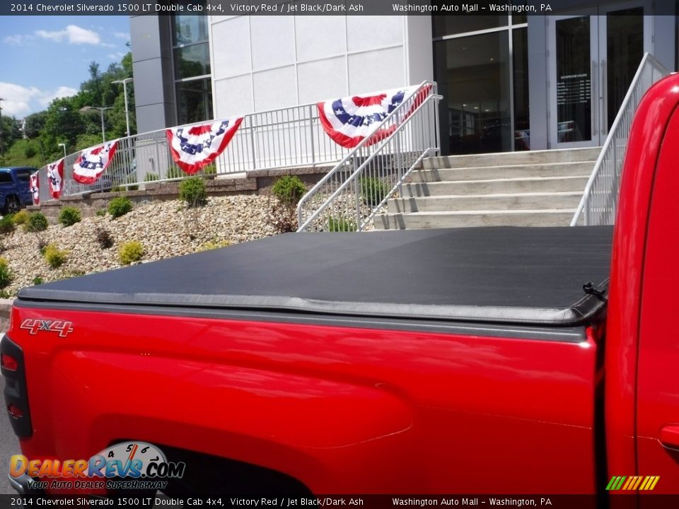 2014 Chevrolet Silverado 1500 LT Double Cab 4x4 Victory Red / Jet Black/Dark Ash Photo #4