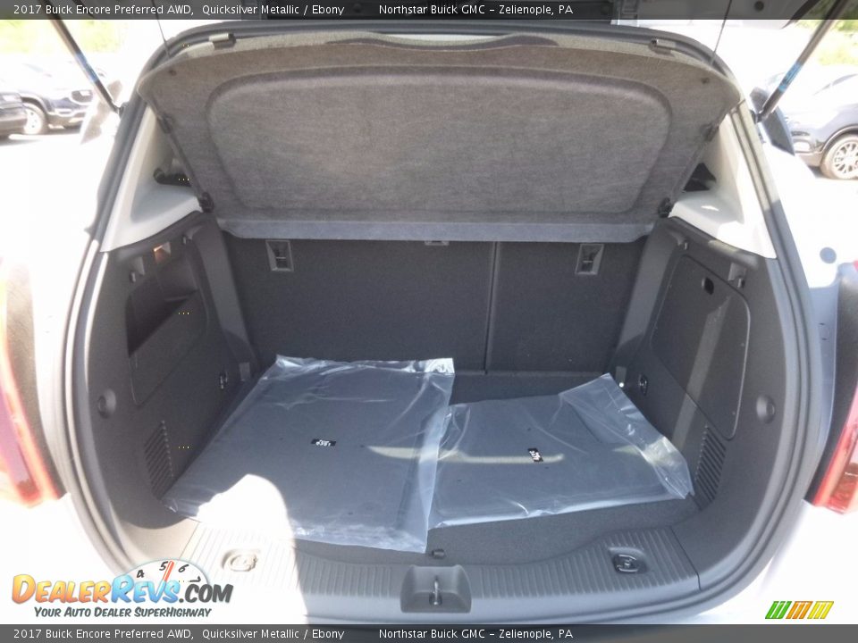 2017 Buick Encore Preferred AWD Quicksilver Metallic / Ebony Photo #7