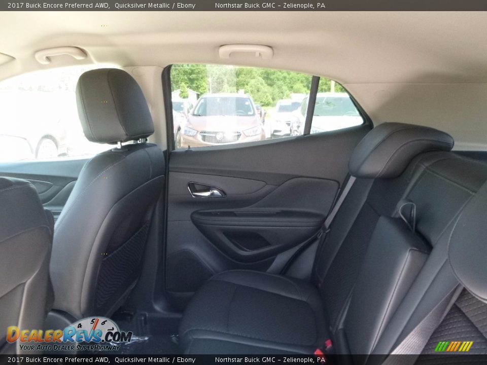 2017 Buick Encore Preferred AWD Quicksilver Metallic / Ebony Photo #12