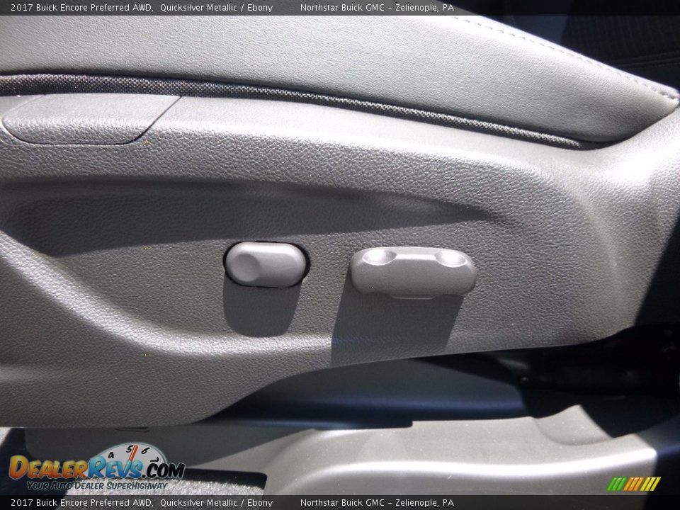 2017 Buick Encore Preferred AWD Quicksilver Metallic / Ebony Photo #15