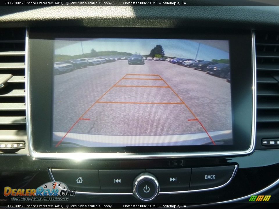 2017 Buick Encore Preferred AWD Quicksilver Metallic / Ebony Photo #19