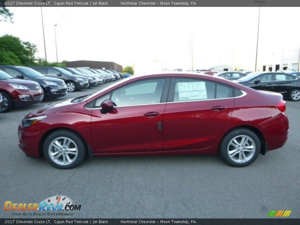 2017 Chevrolet Cruze LT Cajun Red Tintcoat / Jet Black Photo #2