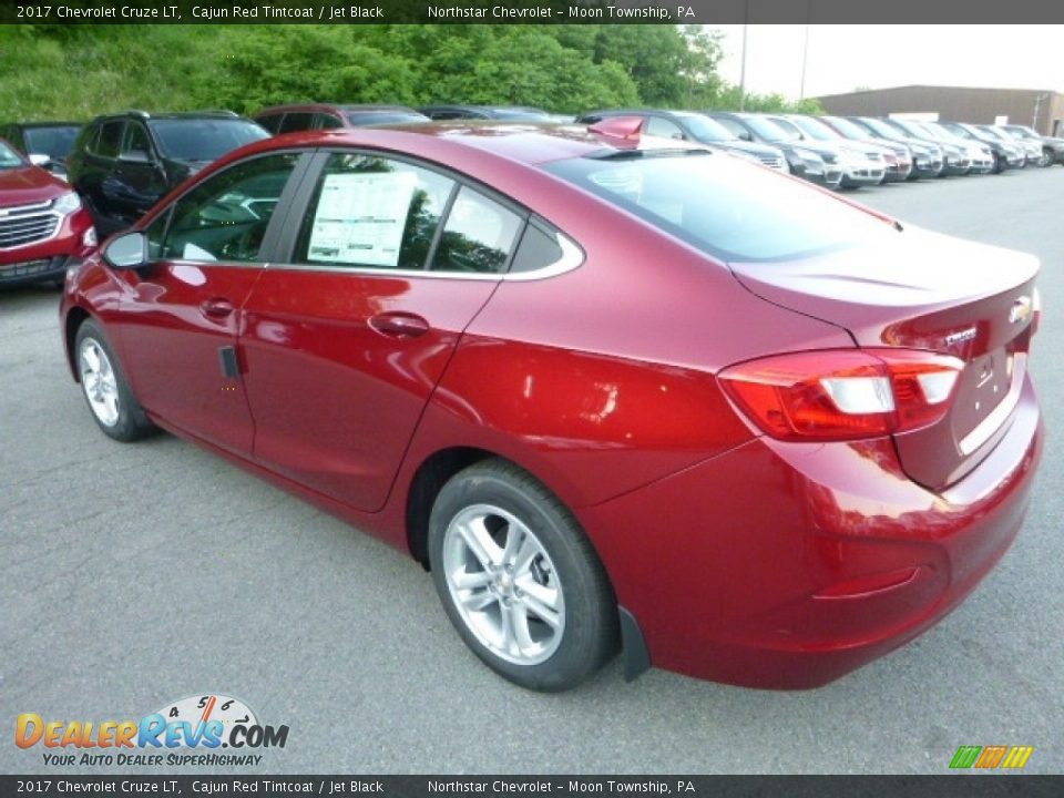2017 Chevrolet Cruze LT Cajun Red Tintcoat / Jet Black Photo #3