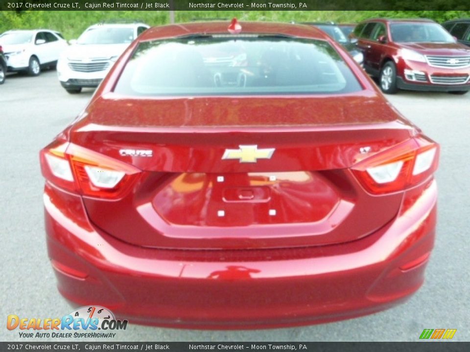 2017 Chevrolet Cruze LT Cajun Red Tintcoat / Jet Black Photo #4
