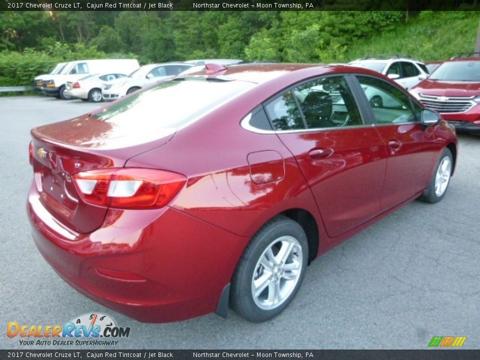 2017 Chevrolet Cruze LT Cajun Red Tintcoat / Jet Black Photo #5