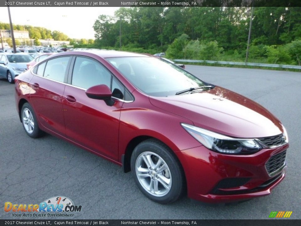 2017 Chevrolet Cruze LT Cajun Red Tintcoat / Jet Black Photo #7
