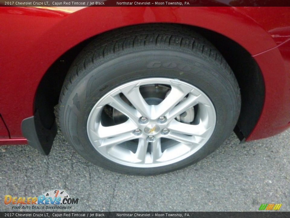 2017 Chevrolet Cruze LT Cajun Red Tintcoat / Jet Black Photo #9