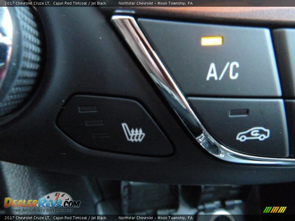 2017 Chevrolet Cruze LT Cajun Red Tintcoat / Jet Black Photo #22
