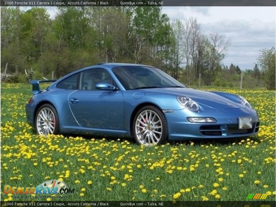 Front 3/4 View of 2006 Porsche 911 Carrera S Coupe Photo #1