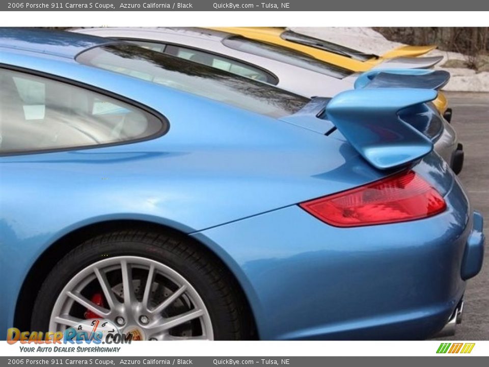 2006 Porsche 911 Carrera S Coupe Azzuro California / Black Photo #11