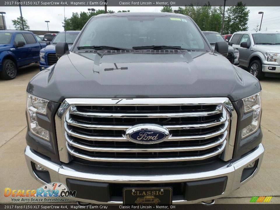 2017 Ford F150 XLT SuperCrew 4x4 Magnetic / Earth Gray Photo #2