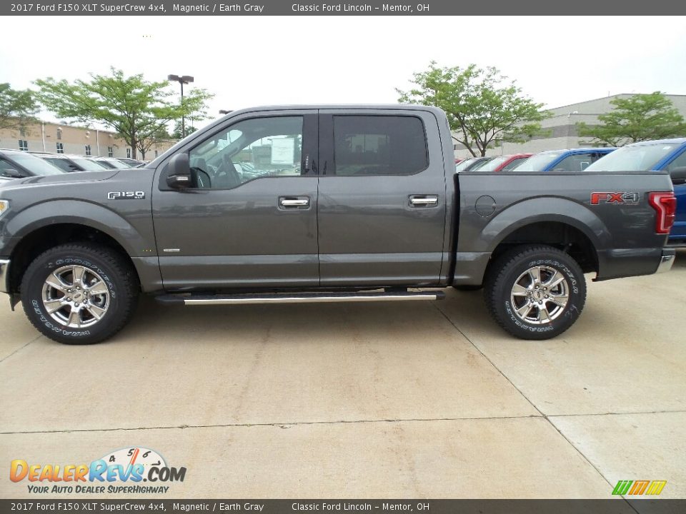2017 Ford F150 XLT SuperCrew 4x4 Magnetic / Earth Gray Photo #3