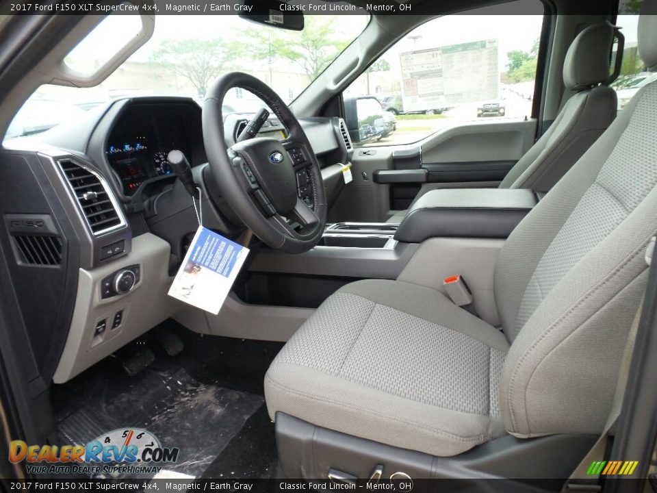 2017 Ford F150 XLT SuperCrew 4x4 Magnetic / Earth Gray Photo #5