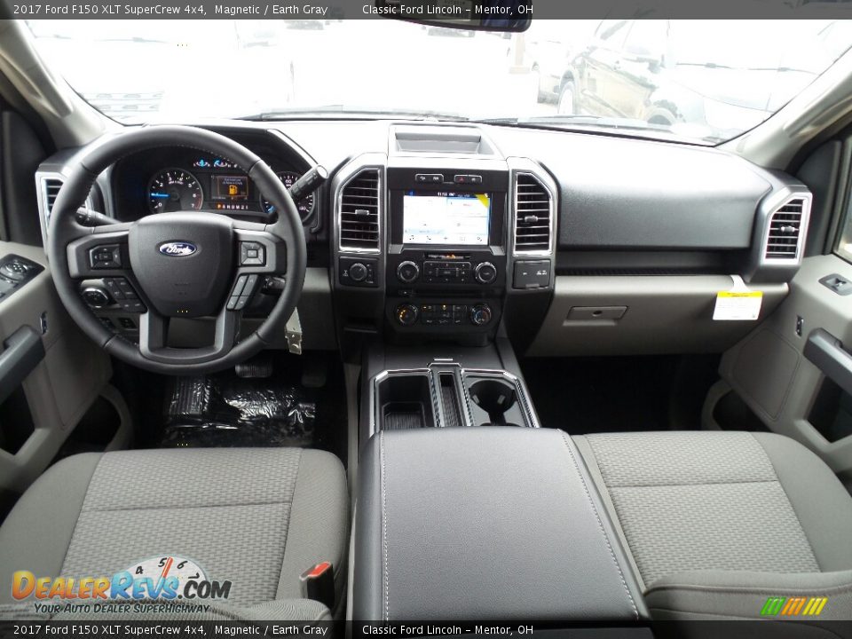 2017 Ford F150 XLT SuperCrew 4x4 Magnetic / Earth Gray Photo #6