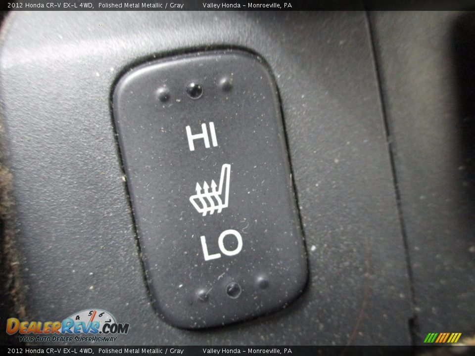 2012 Honda CR-V EX-L 4WD Polished Metal Metallic / Gray Photo #18