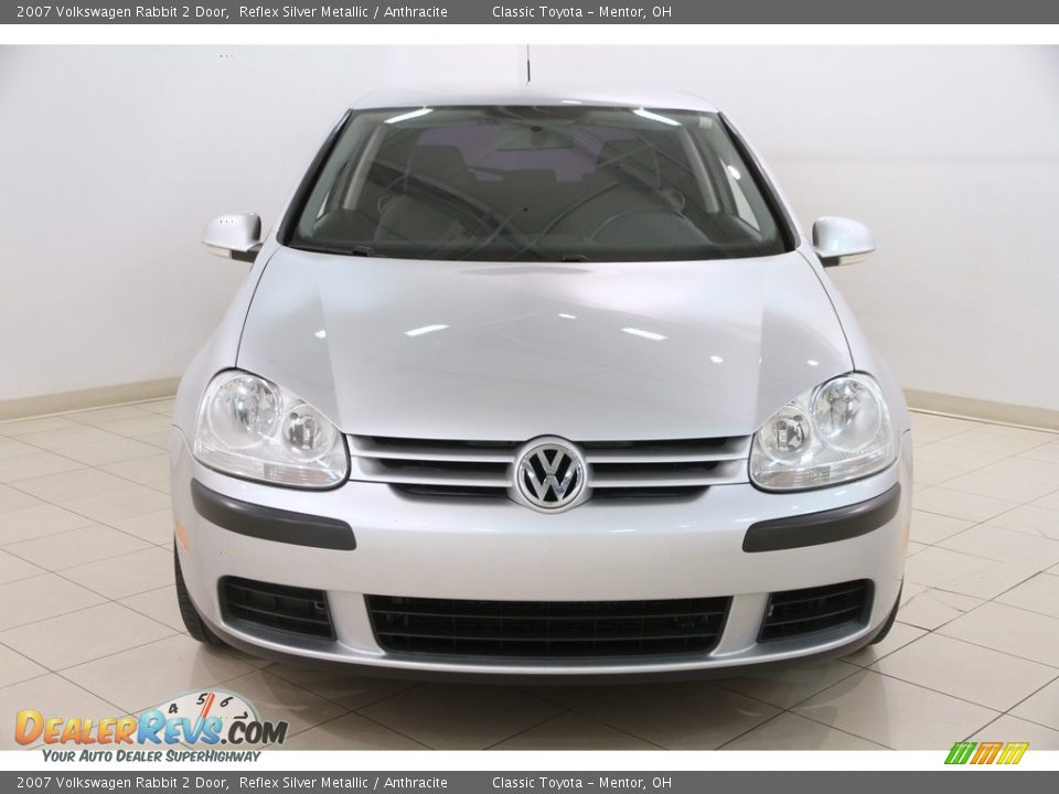 2007 Volkswagen Rabbit 2 Door Reflex Silver Metallic / Anthracite Photo #2