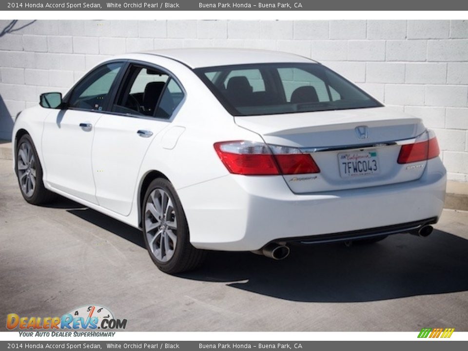 2014 Honda Accord Sport Sedan White Orchid Pearl / Black Photo #2