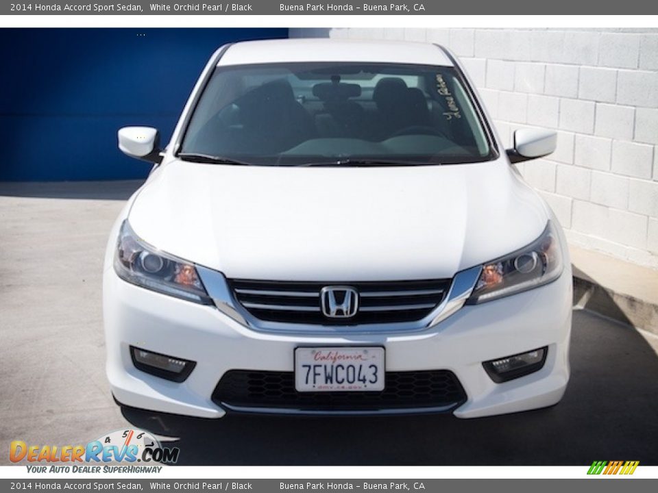 2014 Honda Accord Sport Sedan White Orchid Pearl / Black Photo #7