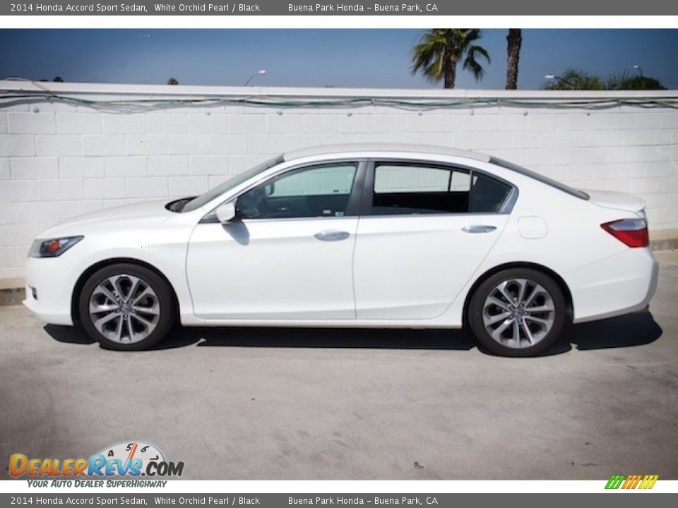 2014 Honda Accord Sport Sedan White Orchid Pearl / Black Photo #8