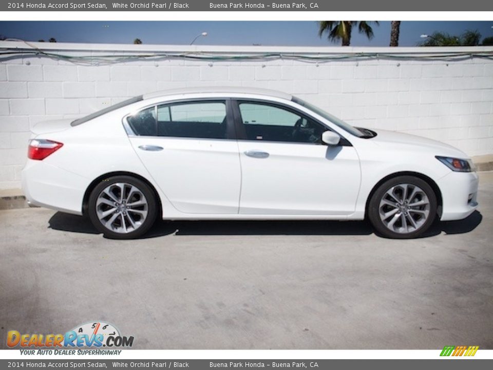 2014 Honda Accord Sport Sedan White Orchid Pearl / Black Photo #10