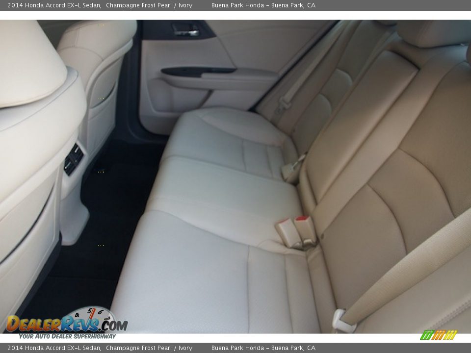 2014 Honda Accord EX-L Sedan Champagne Frost Pearl / Ivory Photo #4