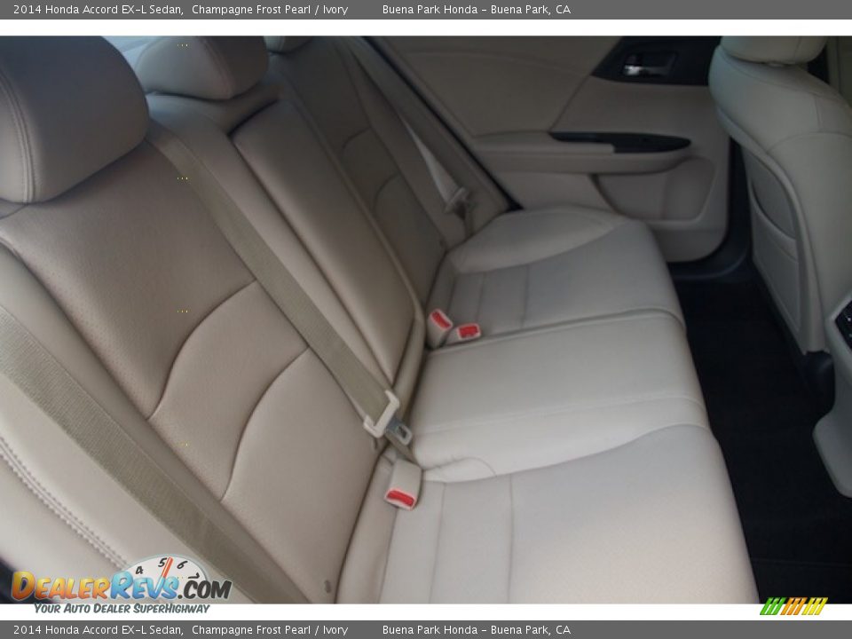 2014 Honda Accord EX-L Sedan Champagne Frost Pearl / Ivory Photo #15