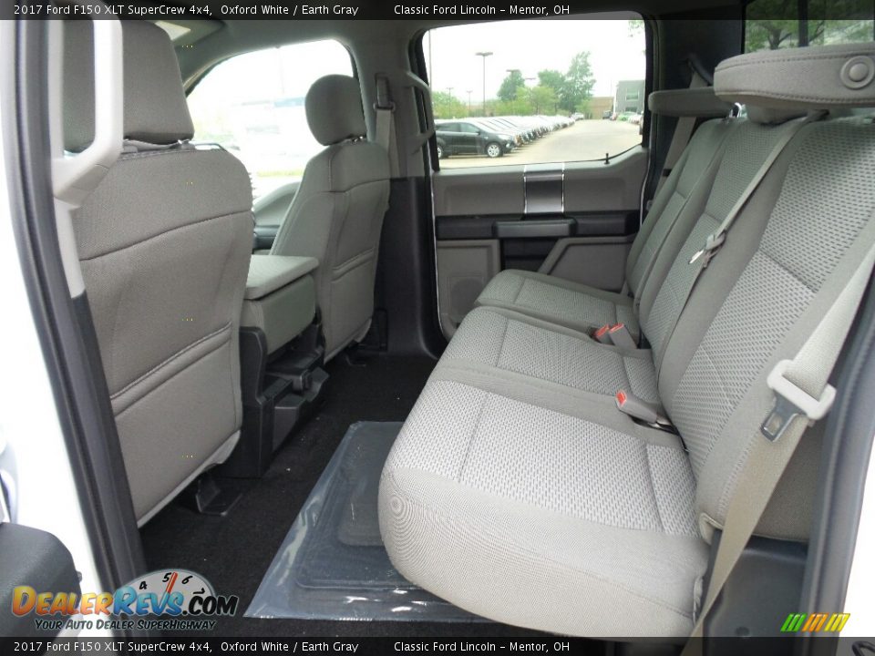 2017 Ford F150 XLT SuperCrew 4x4 Oxford White / Earth Gray Photo #5