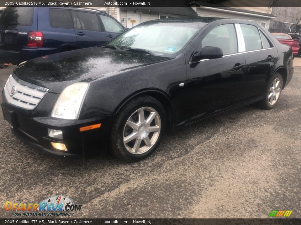 2005 Cadillac STS V6 Black Raven / Cashmere Photo #2
