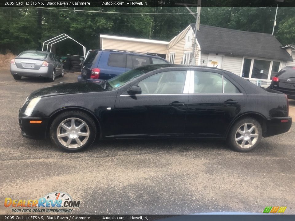 2005 Cadillac STS V6 Black Raven / Cashmere Photo #3