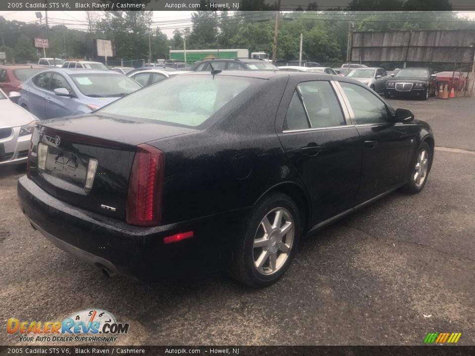 2005 Cadillac STS V6 Black Raven / Cashmere Photo #6