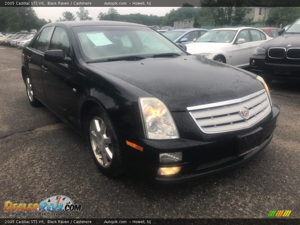 2005 Cadillac STS V6 Black Raven / Cashmere Photo #8